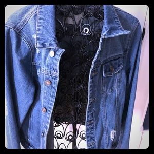 KanCan distressed Denim Jacket